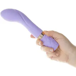 Розкішний вібратор Pillow Talk Sassy Purple Special Edition Сваровськи пов'язка на очі + гра - мініатюра 7