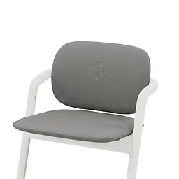 Вкладиш м'який для стільчика Lemo Suede Grey сірий (521003293) - мініатюра 2