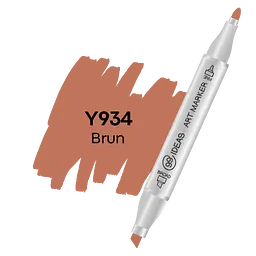 Маркер двосторонній Brun, Y934, 99IDEAS