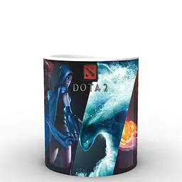 Кухоль GeekLand Dota постер ZN.02.010 330 мл чорний - мініатюра 2
