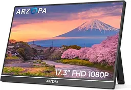 Монітор 17.3" A1M, Black Arzopa teh0023944 - мініатюра 1