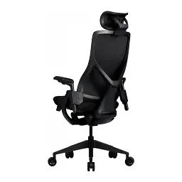 Офісне крісло GT Racer B-6314 Black (B-6314 Fabric Black/Black) - мініатюра 5