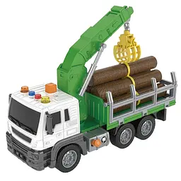 Лісовоз Cars S біло-зелений (CJ-4027135)