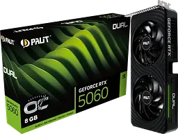 Відеокарта GeForce RTX 5060 8GB Palit Dual OC (NE75060S19P1-GB2063D) - мініатюра 3