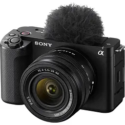 Бездзеркальний фотоапарат Sony Alpha ZV-E1 Kit FE 28-60mm f/4-5.6 Black (ZVE1LB.CEC) [104058] - мініатюра 2