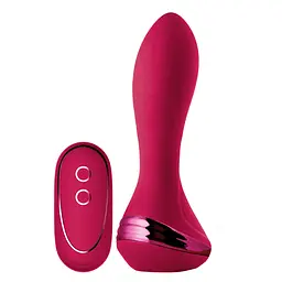 Анальна пробка Dream Toys Sparkling Isabella 13.6 см (червоний) - мініатюра 2