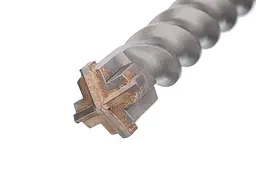 Бур хвостовик SDS max по бетону для перфоратора Intertool 28 х 800 мм Quadro - мініатюра 2