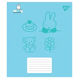 Набір зошитів Yes Miffy Bunny А5, 18 аркушів 25 шт. (767621) - мініатюра 4