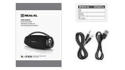 Акустична система Real-El X-755 Black - мініатюра 2