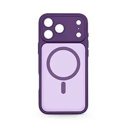 Чехол для Apple iPhone 17 Pro Max, Lush MagCase, фиолетовый, противоударная панель-накладка из TPU и PC, полупрозрачный чехол с MagSafe (с магнитом), с защитой камеры, поддержка беспроводной зарядки, защита всего корпуса, ArmorStandart (ARM87499)