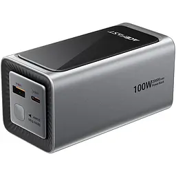 Портативний ЗП Power Bank Acefast M33 100W 20000 mAh Metal gray