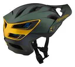 Велошолом Troy Lee Designs A3 Helmet Uno Green M/L (1106-150267123) - мініатюра 2