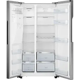 Холодильник Gorenje SBS 179x68x91 см 2 дв. Х 368 л М 167 л A++ NF Plus Інвертор диспенсер дисплей сірий - мініатюра 4
