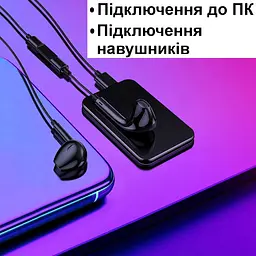 Міні диктофон брелок з активацією голосом Nectronix V15, 8 Гб пам'яті, 30 годин запису, чорний (100833-8) - мініатюра 7