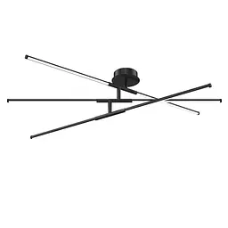 LED світильник стельовий Videx CLD013, 40W 3000-4000-6000K Black (29195-000) - мініатюра 2