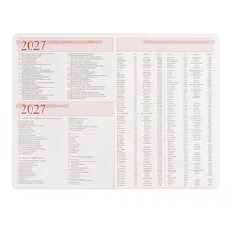 Діловий блокнот Leo Planner твердий А5 датований 2027 Vector 252758 368 аркушів синій - мініатюра 6