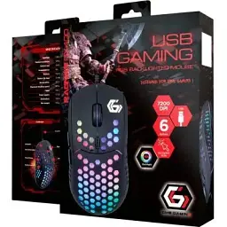 Комп'ютерна мишка Gembird Ragnar RX400 USB RGB Black (MUSG-RAGNAR-RX400)