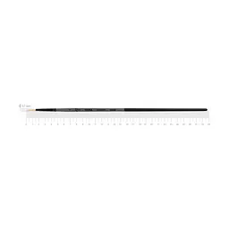 Пензель синтетика кругла Terra 1608R №1 довга ручка ROSA (4823098533719)