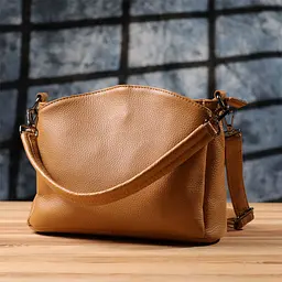 Елегантна сумка жіноча з натуральної шкіри Vintage 23008 руда - мініатюра 10