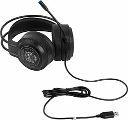 Ігрова гарнітура Xtrike Me GH-516 USB 7.1 RGB Black (GH-516) - мініатюра 6