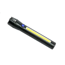 Ліхтар ручний світлодіодний ліхтарик акумуляторний маленький BL-K/C-63-COB USB Type-C Charge - мініатюра 3