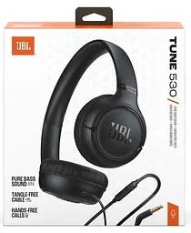 Гарнітура JBL TUNE 530 Black (JBLT530BLK) - мініатюра 9