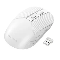 Миша Borofone BG5 Mouse Wireless White