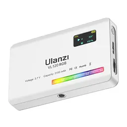 Відеосвітло Ulanzi Vijim light White (UV-2587 VL120RGB) (2587) - мініатюра 2