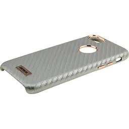Чохол-накладка Remax Carbon Series Case for iPhone 7 Silver - мініатюра 7
