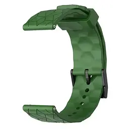 Ремінець Primolux Dimond силіконовий для годинника Amazfit Bip 5 / Bip 6 - Army Green - мініатюра 2
