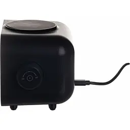 Бездротова зарядна станція-годинник TheGeneral RapidFlow Quick Charge чорна (40051519-01) - мініатюра 4