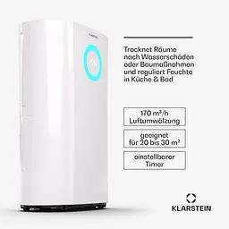 Осушувач повітря Klarstein DryFy Pro Connect 20 (10045551) - мініатюра 4