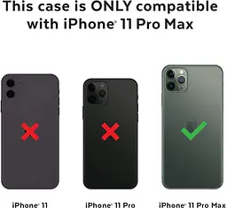 Протиударний чохол з антимікробним покриттям Tech21 Evo Check для iPhone 11 Pro Max (6.5") Smokey Black - мініатюра 9