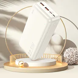 Портативний ЗП Power Bank Hoco J101B Astute PD20W+22.5W 30000 mAh Білий - мініатюра 3