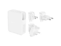 Мережевий зарядний пристрій Belkin 140 W 3xUSB-C GAN PD PPS, USB-A White (WCH014BTWH)