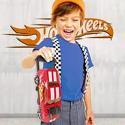 Гоночний автомобіль-гараж Hot Wheels 2 в 1 червоний (HWCC15R) - мініатюра 5