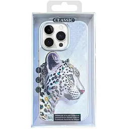 Чохол Epik TPU+PC Crystal Hunt with MagSafe для Apple iPhone 16 Pro (6.3) White - мініатюра 2