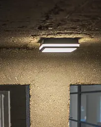Вуличний світильник з датчиком руху Kanlux 38780 Beno LED 1x24W/30W 3000K/3500K/4000K 2690/2940/2880Lm IP65 графітовий - мініатюра 2