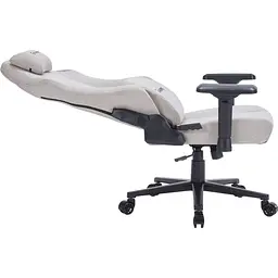 Ігрове крісло GamePro FGC750LG Fabric Light Gray (FGC750LG) - мініатюра 5