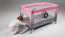 Манеж-ліжечко Lionelo Stefi Pink Ombre, рожево-сірий (LO-STEFI PINK OMBRE) - мініатюра 8