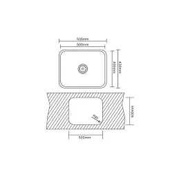 Мийка кухонна Interline UNDER PLUS sateen - мініатюра 7