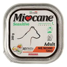 Беззернові монопротеїнові консерви для собак Morando MioCane Sensitive Monoprotein Adult, індичка, 300 г - мініатюра 2