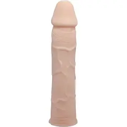 Насадка Pretty Love Penis Sleeve BI-026227, Телесный - мініатюра 6