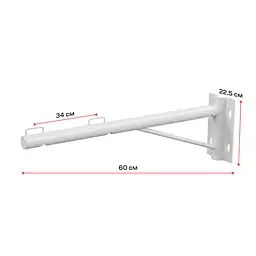 Кронштейн для відеокамери Light Vision VLC-07BR/0.6M CORNER настінний монтаж / на стовп (75-00315) - мініатюра 3
