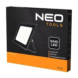 Прожектор Neo Tools алюміній, 220 В, 100Вт, 8000 люмен, SMD LED, кабель 0.3 м бе (99-054) - мініатюра 3