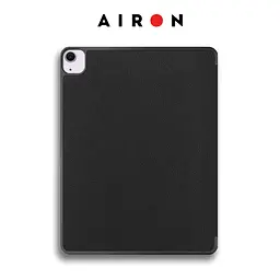 Чехол AIRON Premium SOFT для iPad Air 13 2024 с защитной пленкой и салфеткой Black - мініатюра 4