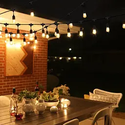 Вулична гірлянда з ретро лампами LED Edison 15 шт, 24V, 10 метрів - мініатюра 9