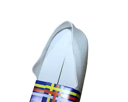 Гумка TUNÇ білизняна 4.5 см/8 м біла - мініатюра 5