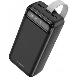 УМБ Borofone Freeway Power bank 30000mAh BJ14B чорна 6974443386011 - мініатюра 3