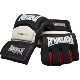 Рукавиці для MMA PowerPlay 3075 Black/White - L